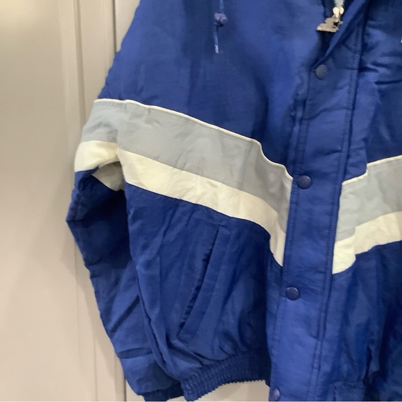 Vintage 90s Starter Pro Line Dallas Cowboys Jacket Pullover NFL Full Zip Size L - Picture 8 of 16